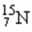 The mass number of the nucleus   is A) 7. B) 8. C) 15. D) 56.