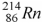 <strong>The product of the alpha decay of the polonium isotope is</strong> A) . B) . C) . D) .