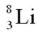 The nuclide that decays by electron capture to become   is A)    . B)    . C)    . D)    .