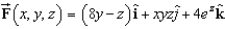 Find the curl of the vector field   . A)    B)    C)    D)    E)   