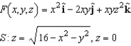 Use the Divergence Theorem to evaluate   and find the outward flux of   through the surface of the solid bounded by the graphs of the equations. Use a computer algebra system to verify your results.   A)    B)    C)    D)    E)   