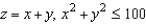 Evaluate   , where   and S is given by   . A)  10,000 B)    C)    D)    E)   