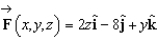 Find the flux   of through S,   , where   is the upward unit normal vector to S.     , first octant A)    B)    C)    D)    E)   