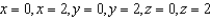 Find the flux of   over the closed surface (let   be the outward unit normal vector of the surface) .   S: cube bounded by   A)  200 B)  800 C)  400 D)  1,000 E)  600