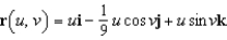 Find a vector-valued function whose graph is the cone   . A)    B)    C)    D)    E)   