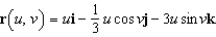 Find a vector-valued function whose graph is the cone   . A)    B)    C)    D)    E)   