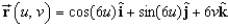 Find a vector-valued function whose graph is the cylinder   . A)    B)    C)    D)    E)   
