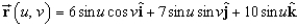 Find a vector-valued function whose graph is the ellipsoid   . A)    B)    C)    D)    E)   
