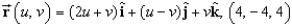 Find an equation of the tangent plane to the surface represented by the vector-valued function at the given point.   A)    B)    C)    D)    E)   