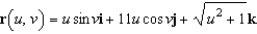 Find a vector-valued function for the hyperboloid   . A)    B)    C)    D)    E)   