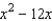 Use Green's Theorem to evaluate the integral   for the path C: boundary of the region lying between the graphs of y = x and y =   . A)    B)    C)    D)    E)   