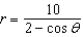 Use a computer algebra system and the result  The area of a plane region bounded by the simple closed path C given in polar coordinates is     to find the area of the region bounded by the graphs of the polar equation   . Round your answer to two decimal places. A)    B)    C)    D)    E)   