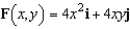 Calculate the line integral along   for   and C is any path starting at the point   and ending at   . A)    B)    C)    D)    E)   