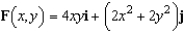 Find the value of the line integral   where C is an ellipse   from   to   . (Hint: If   is conservative, the integration may be easier on an alternate path.)  A)    B)    C)  8 D)    E)   