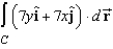 Evaluate the line integral using the Fundamental Theorem of Line Integrals. Use a computer algebra system to verify your results.   C: a smooth curve from   to   A)  30 B)  15 C)  13 D)  56 E)  169