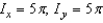 Find the moments of inertia for a wire that lies along   with density   . A)    B)    C)    D)    E)   