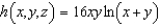 Find the conservative vector field for the potential function   by finding its gradient. A)    B)    C)    D)    E)   