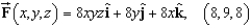 Find the divergence of the vector field at the given point.   A)    B)    C)    D)    E)   