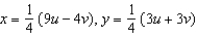 Find the Jacobian   for the following change of variables:   A)    B)    C)    D)    E)   