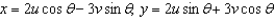 Find the Jacobian   for the following change of variables:   A)    B)    C)    D)    E)   
