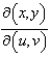 Find the Jacobian   for the following change of variables:   A)    B)    C)    D)    E)   