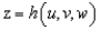 If   and   then the Jacobian of x, y, and z with respect to u, v, and w is   . Find the Jacobian for the following change of variables:   A)    B)    C)    D)    E)   
