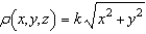 Use cylindrical coordinates to find the mass of the solid   where   . A)    B)    C)    D)    E)   