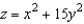 Set up a triple integral for the volume of the solid bounded above by the cylinder   and below by the paraboloid   . A)    B)    C)    D)    E)   