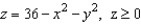 Use a triple integral to find the volume of the solid shown below.     A)    B)    C)    D)    E)   