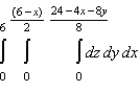 Rewrite the iterated integral   using the order   . A)    B)    C)    D)    E)   