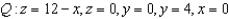 Find   of the center of mass of the solid of given density   bounded by the graphs of the equations   . A)    B)    C)    D)    E)   