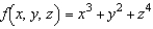 Find the average value of   over the region Q, where Q is a cube in the first octant bounded by the coordinate planes, and the planes   and   . The average value of a continuous function   over a solid region Q is   , where V is the volume of the solid region Q. A)    B)    C)    D)    E)   