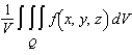 Find the average value of   over the region Q, where Q is a tetrahedron in the first octant with vertices   and   . The average value of a continuous function   over a solid region Q is   , where V is the volume of the solid region Q. A)    B)    C)    D)    E)   
