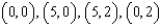 Find the area of the surface given by   over the region R.   R: square with vertices   A)    B)    C)    D)    E)   