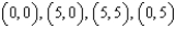 Find the area of the surface given by   over the region R.   R: rectangle with vertices   A)    B)    C)    D)    E)   