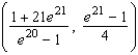 Find the center of mass of the lamina bounded by the graphs of the equations   for the density   . A)    B)    C)    D)    E)   