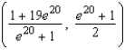 Find the center of mass of the lamina bounded by the graphs of the equations   for the density   . A)    B)    C)    D)    E)   