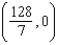 Find the center of mass of the lamina bounded by the graphs of the equations   for the density   . A)    B)    C)    D)    E)   
