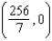 Find the center of mass of the lamina bounded by the graphs of the equations   for the density   . A)    B)    C)    D)    E)   