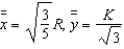 <strong>Find the mass and moments of inertia of the lamina, with given density, bounded by the graphs of the equations given below and use them to find the radii of gyration about the axes.  </strong> A)   B)   C)   D)   E)   <div style=padding-top: 35px> 