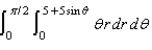 Evaluate the double integral below.   A)    B)    C)    D)    E)   