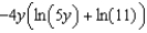 Evaluate the following integral.   A)    B)    C)    D)    E)   