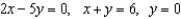 Use an iterated integral to find the area of the region bounded by   . A)    B)    C)    D)    E)   