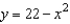 Use an iterated integral to find the area of the region bounded by the graphs of the equations   and   . A)    B)    C)    D)    E)   