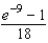Evaluate the iterated integral below. Note that it is necessary to switch the order of integration.   A)    B)    C)    D)    E)   