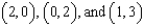 Find the absolute extrema of the function   over the triangular region in the xy-plane with vertices   . A)  absolute maximum:   at   Absolute minimum:   at   and along the line   B)  absolute maximum:   at   Absolute minimum:   at   and along the line   C)  absolute maximum:   at   Absolute minimum:   at   and along the line   D)  absolute maximum:   at   Absolute minimum:   at   E)  absolute maximum:   at   Absolute minimum:   at  