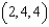 Find symmetric equations of the normal line to the surface   at the point   . A)    B)    C)    D)    E)   