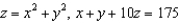 Consider the two surfaces   . Find the cosine of the angle between the gradient vectors at the point   . Round your answer to one decimal place. A)  0.5 B)  0.2 C)  0.1 D)  1.0 E)  0.0