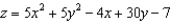 Identify the point(s)  on the surface   where the tangent plane is horizontal. A)    B)    C)    D)    E)   