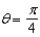 Let   be the angle between equal sides of an isosceles triangle and let x be the length of these sides. x is increasing at   meter per hour and   is increasing at   radian per hour. Find the rate of increase of the area when   and   . Round your answer to three decimal places. A)    B)    C)    D)    E)   